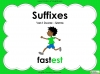 Suffixes - Year 1 Teaching Resources (slide 1/35)